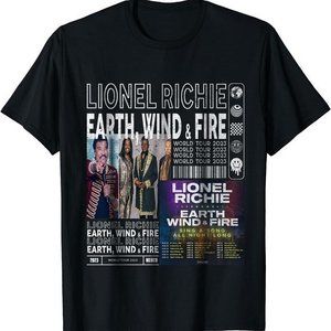 Lionel Richie Tour T-Shirt Earth Wind Fire Shirt Lionel Fan Shirt